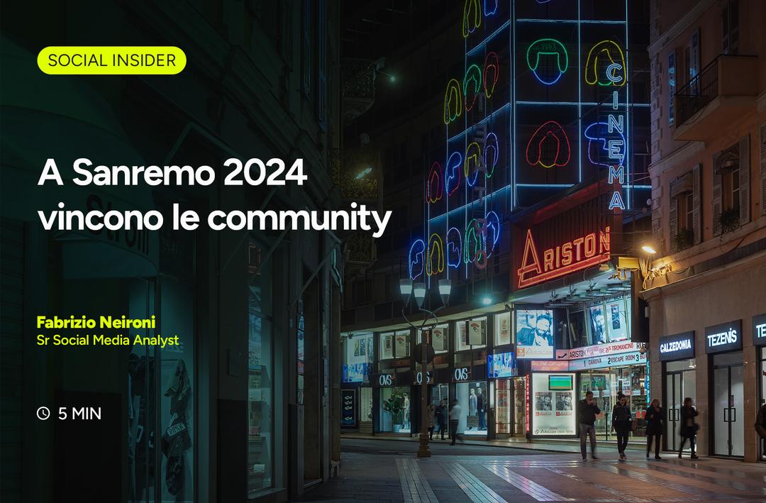 Daimon - Social Insider: a Sanremo 2024 vincono le community